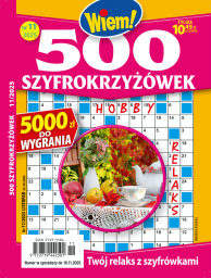 500 Szyfrokrzyżowek