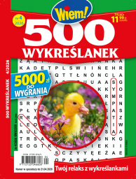 500 Wykreślanek