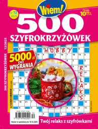 500 Szyfrokrzyżowek