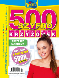 500 Szyfrokrzyżowek