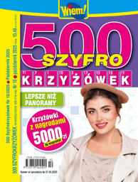500 Szyfrokrzyżowek
