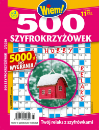 500 Szyfrokrzyżowek