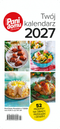 Kalendarz kulinarny ścienny zdzierak 2027 rok