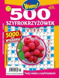 500 Szyfrokrzyżowek