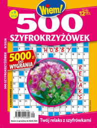 500 Szyfrokrzyżowek