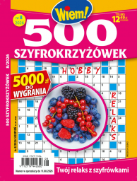 500 Szyfrokrzyżowek
