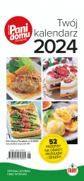 Kalendarz kulinarny ścienny zdzierak 2024 rok