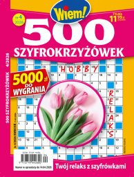 500 Szyfrokrzyżowek
