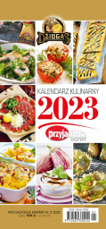 Kalendarz kulinarny ścienny zdzierak 2023 rok