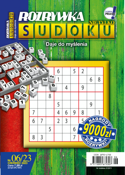 Rozrywka. Nie Tylko Sudoku - wydanie papierowe